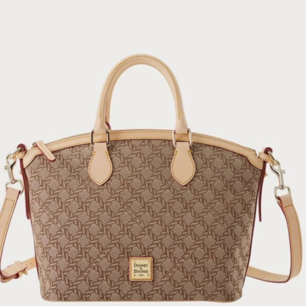 🆕Dooney & Bourke Brown and Tan Handbag
